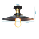 Axyaa Industrial Vintage Chandelier Retro Ceiling Lamp for Home Restaurant Bedroom