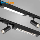 Axyaa LED Track Lamps: Modern 20/30W Ceiling Floodlight for Home and Store Lighting