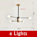 Nordic Glass Ball Chandelier Light by Axyaa - Modern Spotlight Pendant Lamp