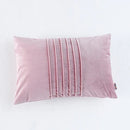 Axyaa Velvet Cushion Cover in Pink Blue Green Purple – 30x50cm