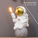 Axyaa Astronaut Table Lamp: Modern Resin Space Man LED Wall Light