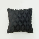 Geometric Plush Pillow Cover for Sofa, Nordic Home Decor by Axyaa