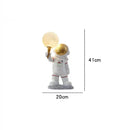 Moon Astronaut Desk Lamp by Axyaa: Creative 3D Moon Design for Children's Room & Bedroom