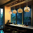 Axyaa Glass Pendant Chandeliers for Modern Dining Room Decor