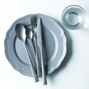 Axya Vintage Stainless Steel Flatware Set - 4pcs Fork and Spoon