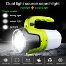 Axya 200W Portable Waterproof Work Light Rechargeable Camping Flashlight Torch