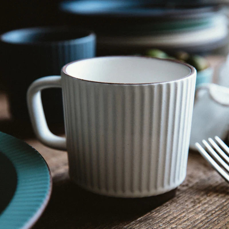 Axya Nordic Ceramic Coffee Mug - Set of 2