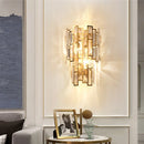 Axyaa Crystal LED Wall Lamp for Elegant Living Spaces