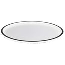Axyaa White & Black Modern Circular Ceiling Lamp for Living Room, Bedroom, Study