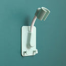Axyaa 360° Adjustable Shower Head Holder with 2 Hooks Stand