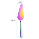 Stainless Steel Cake Divider Spoon Fork Set by Axyaa