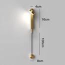 Axyaa Nordic Rotating Wall Lamp for Living Room Bedroom LED Lighting