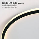 Axyaa Modern Minimalist Round LED Ceiling Lamp for Living Room, Study, Dining, and Bedroom