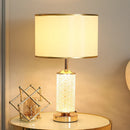 Axyaa Glass Table Lamp: Modern Luxury Design for Living Room, Bedroom, Study