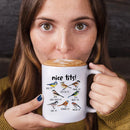 Axyaa Bird Lover's 11oz Ceramic Coffee Mug - Creative Photography & Animal Protection Gift