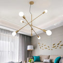 Axyaa Long Pole Pendant Light: Modern Nordic Design, E27 LED Bulb Included