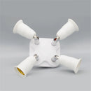 Axyaa E27 Splitter Socket Adapter Base for Lamp Extension