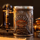 Axyaa 3D Stainless Steel Beer Mug Goblet