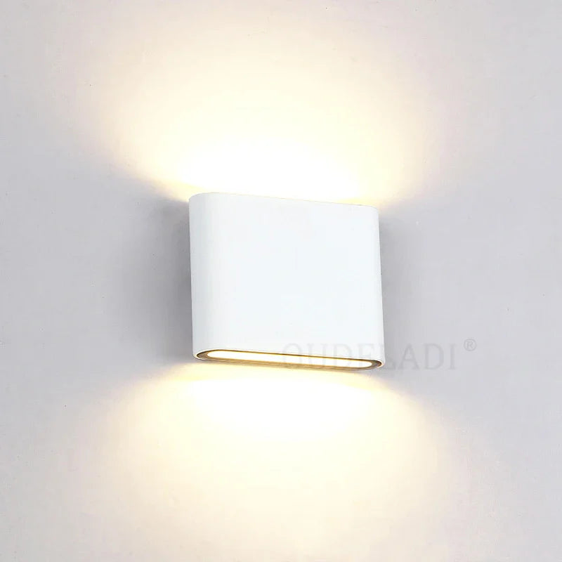 Axya Outdoor LED Wall Light Aluminum UP Down Sconce Decor Lamp AC85-265V