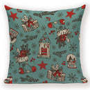 Axyaa Christmas Bed Linen Pillowcase Set for Home Decor and Gifts
