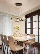 Axyaa Modern Nordic Style LED Chandelier for Dining Room and Kitchen