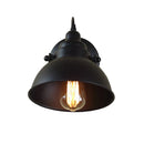 Axyaa Industrial Black Wall Lamp E27 Sconce for Indoor Lighting