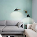 Axyaa Duckbill Wall Sconce: Nordic Design Rotatable Arm Indoor Wall Lamp for Modern G9 Living Room