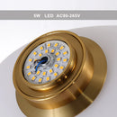 Axyaa Modern Nordic LED Wall Lamp Glass Pebble Design for Bedroom Living Room Stair Lighting