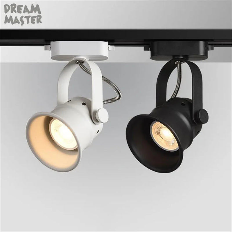 Axyaa 5W LED Ceiling Track Spotlights | Minimalist Rail Lighting for Home or Office