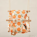 Axya Baby Canvas Lounge Swing Chair: Fun Outdoor Rocker for Kids