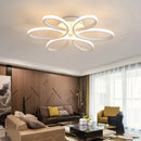 Axyaa LED Ceiling Lights: Remote Control Chandelier for Home Decor