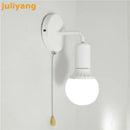 Axyaa Nordic Switch Wall Lamp | Creative Iron Design | Energy-Efficient Staircase & Corridor Light