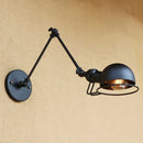 Axyaa Industrial Vintage Swing Arm Wall Sconce