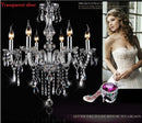 Axyaa Modern Crystal Chandeliers Ceiling Fixture LED K9 Lustre Indoor Pendant Lamp