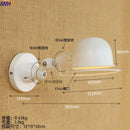 Axyaa Modern LED Wall Light with Rotating Arm for Bedroom Indoor Lighting