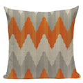 Axyaa Geometric Linen Cushion Cover Multicolour Decorative Pillow for Home Sofa