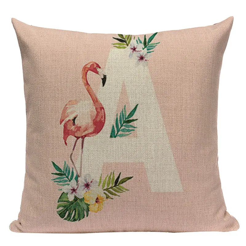 Axyaa Boho Kilim Leaf Cushion Cover - Retro Middle Eastern Style Home Decor