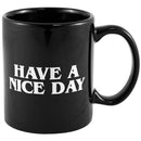 Axyaa Middle Finger Coffee Cup - Have A Nice Day Mug for Office Gifts