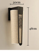 Axyaa Fabric Wall Lamp for Bedroom Living Room Decor in Restaurant Hotel Corridor