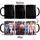 Axyaa Sexy Anime Game Heat Sensitive Color Changing Coffee Mug - Best Gift for Friends