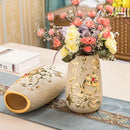 Axyaa Europe Gold Ceramic Vase: Creative Porcelain Decor for Home & Wedding