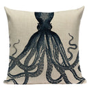 Axyaa Ocean Decor Throw Pillow Cover for Home & Office Furniture