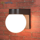 Axyaa Modern Loft Outdoor Wall Lamp - Black White, Up Down Light