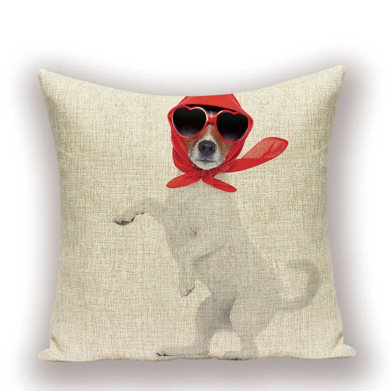 Axyaa Cartoon Cushion Cover 45x45cm - High Quality Pillowcase for Living Room