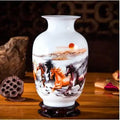 Axyaa Jingdezhen Chinese Ceramic Vase Home Decoration Palace Ornament