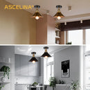 Axyaa Vintage Industrial Ceiling Chandelier for Restaurant Bedroom Lighting