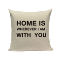 Axyaa Love Letter Cushion Cover Decorative Pillows Sofa Car Home Decor Linen Throw Pillow Case