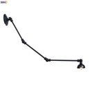 Axyaa Long Arm LED Wall Lights - Adjustable Swing Industrial Sconce