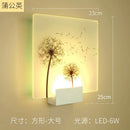 Axyaa Modern Romantic Wall Lamp LED - Nordic Design for Bedroom, Stair, Porch