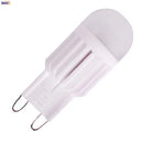 Axyaa 5pcs Dimmable LED G9 Bulb 220V 100LM COB Warm White White 110V‑220V